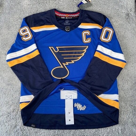 Adidas Louis Blues Ryan O'Reilly NHL Primegreen Authentic